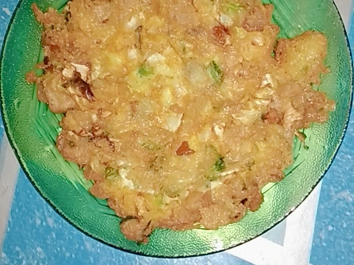 Cara Mudah Membuat Resep Teor dadar isi pentol ayam dan sayur yang Bisa Manjain Lidah Anti Ribet, Mantap