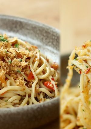 Foto resep Mie Aglio E Olio