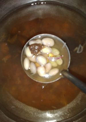 Foto resep Sayur Kacang Garut/Angeun Kacang