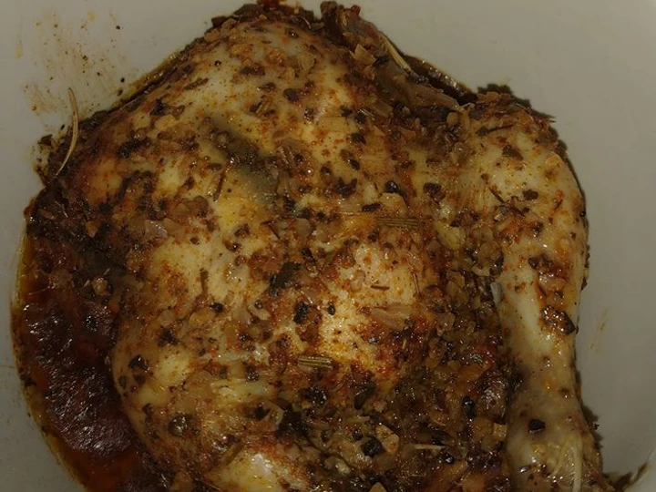 Easy Way Make Roasted Chicken in Slow Cooker (Made by My Kids!) the So Delicious Makes you drool