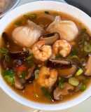 Bánh canh tôm nấm