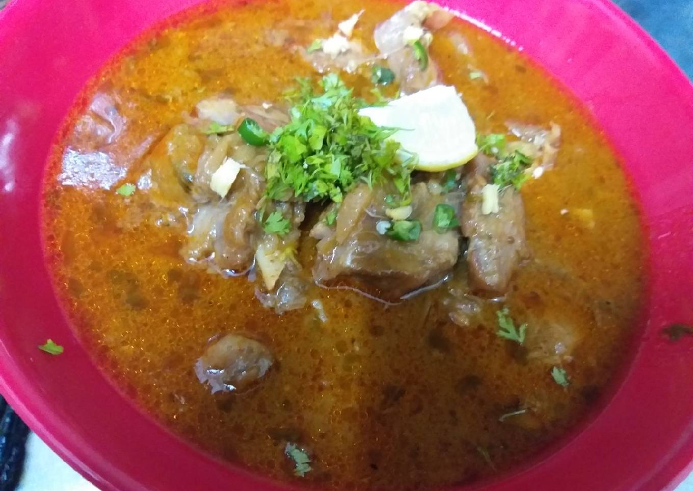 Mutton nali nihari