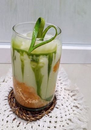 Foto resep Ube Matcha Latte