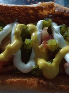 Una foto de Hot dog jumbo