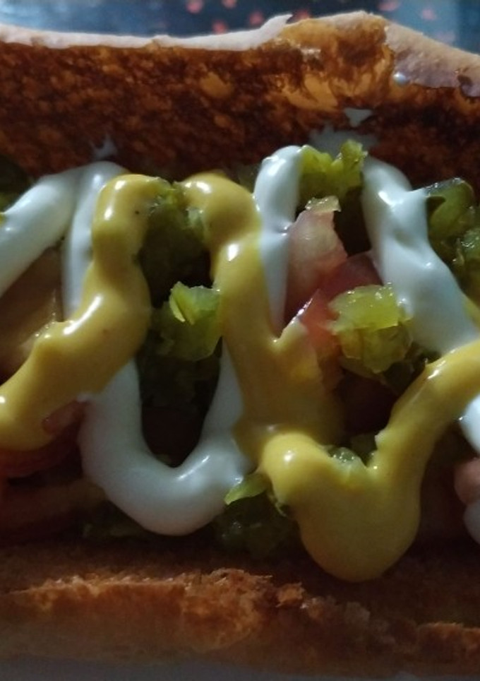 Una foto de Hot dog jumbo