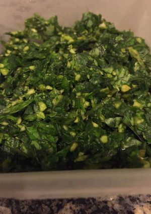 Una foto de Pesto rápido