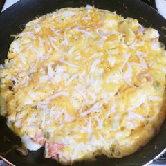 A picture of Crab Salad Quiche.