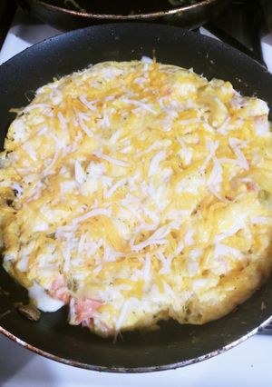 A picture of Crab Salad Quiche.