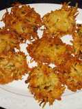 Latkes, Crispy Potato Fritters. Jon Style