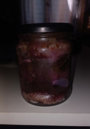 Una foto de Berenjenas al escabeche