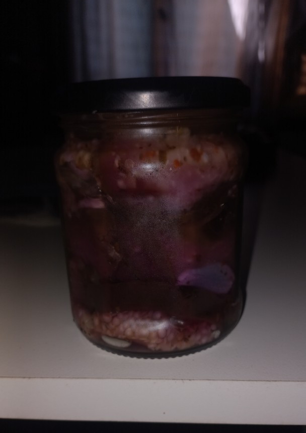 Una foto de Berenjenas al escabeche