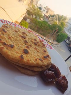 صورة لوصفة خبز التمر