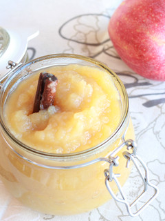 Una foto de Compota de manzana a la miel (en Monsieur Cuisine)