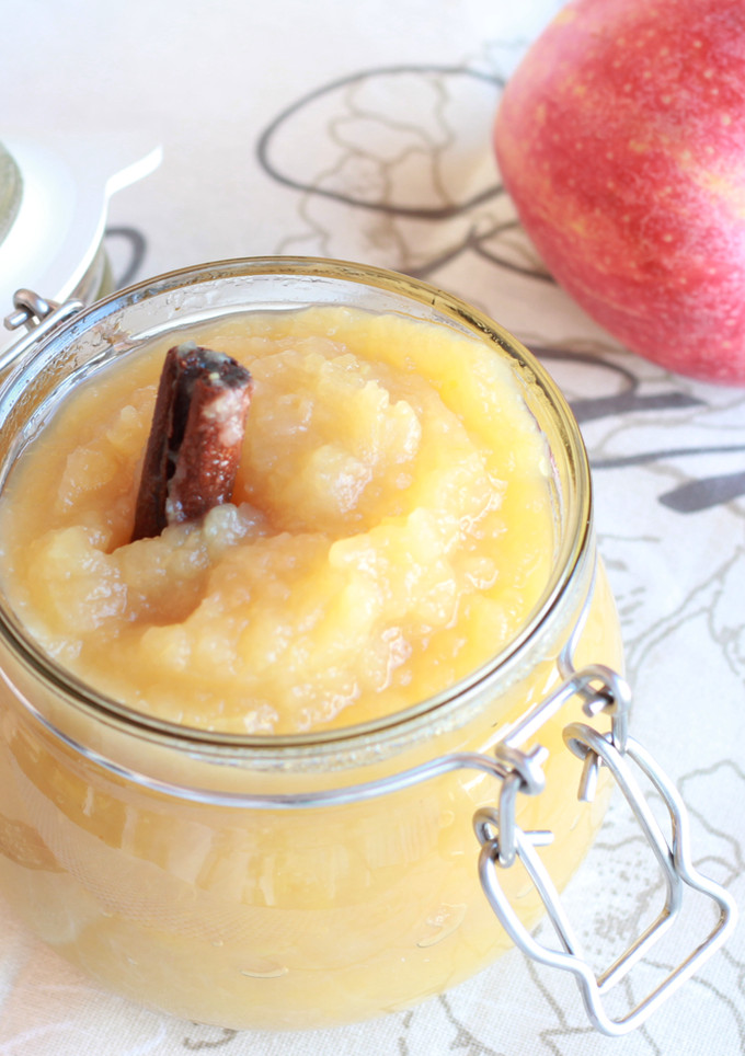 Una foto de Compota de manzana a la miel (en Monsieur Cuisine)