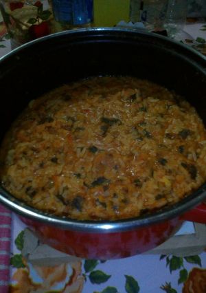 Una foto de Guiso de arroz especial