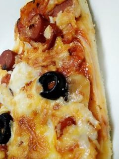 صورة لوصفة بيتزا