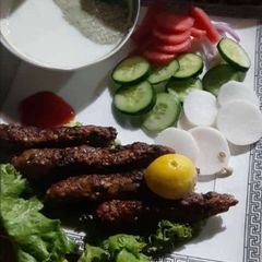 A picture of Seekh KAbab.