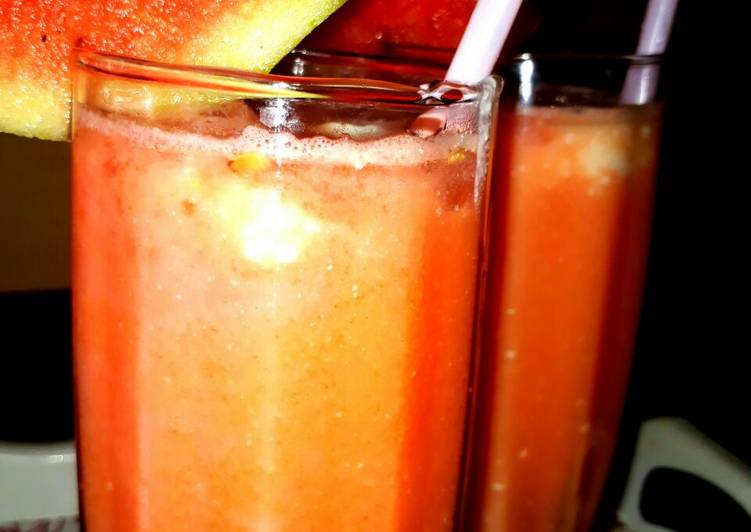 Recipe of Homemade Mixed fruits lassi