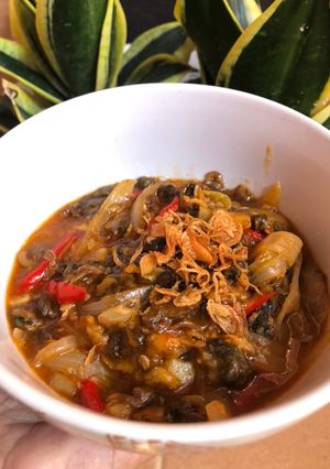 Foto resep Kerang Kupas Saus Padang #dapurwiwin 👩🏻‍🍳