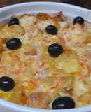 Bacalhau com Natas sem natas