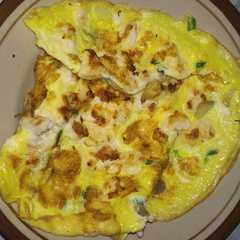 รูปของ Omelet udang