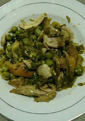 Foto resep Ayam bumbu rimbang cabe ijo