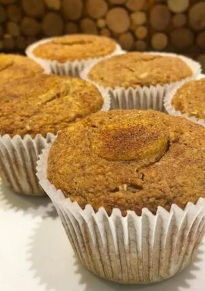Foto de Muffins de banana com farinha de arroz