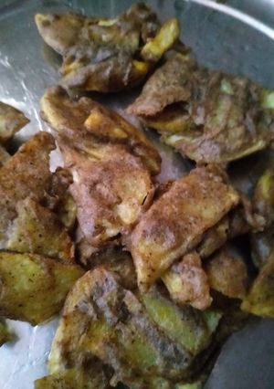 A picture of Kuttu k pakore.