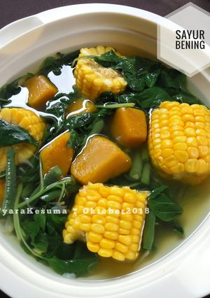 Foto resep Sayur Bening Bayam