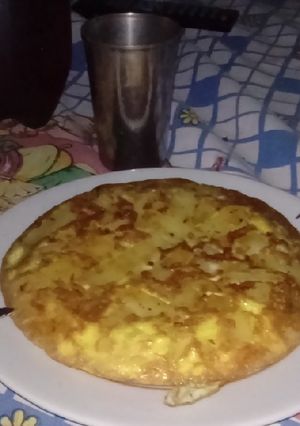 Una foto de Tortilla de papa