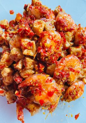 Foto resep Udang Tahu Balado
