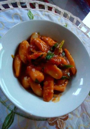 Foto resep Ttoppokki (kue beras pedas ala korea)