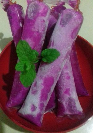 Foto resep Es Buah Naga Modif