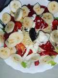Banana-Dried Plum-Peanut Salad