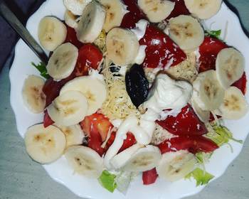 Fresh, Serving Recipe An amazing salad Restaurant Style