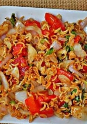 A picture of Maggi chat.