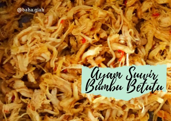 Resep Ayam Suwir Bumbu Betutu Oleh Baha Giah Cookpad