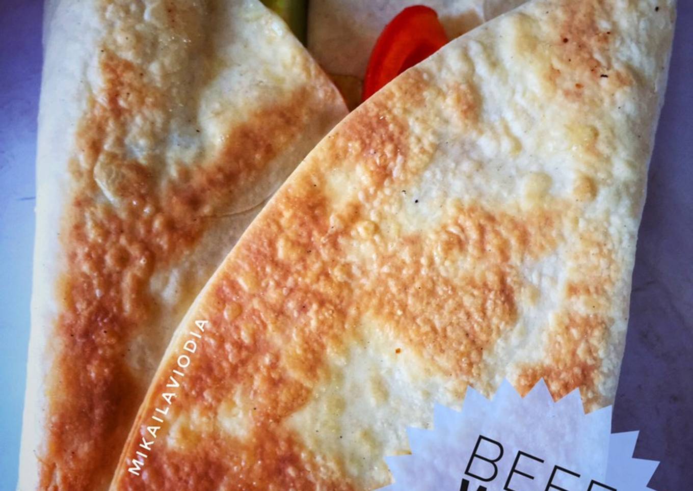 Beef Wrap Mozza