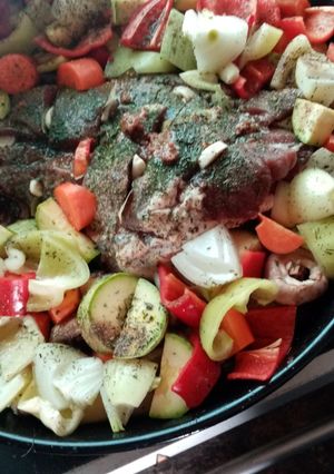 O poză a rețetei Pulpă de miel cu legume 🤤.
