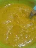 Sopa crema de garbanzos