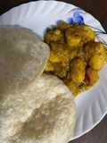লুচি আলুর দম (luchi aloor dum recipe in Bengali)