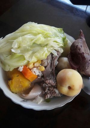 Una foto de Puchero o timpu cusqueño