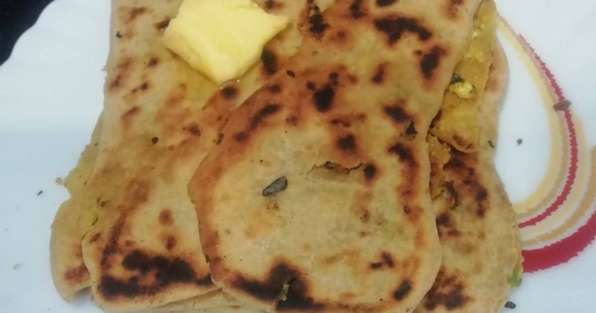 Mix Vegetables Stuffed Paratha Recipe By Aruna Thapar Cookpad