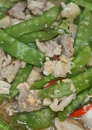 รูปของ หมูผัดถั่วรันเตา