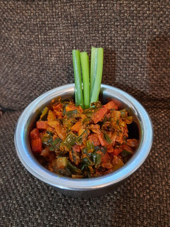 લીલી ડુંગળી શાક(Green onion Shaak Recipe in Gujarati) રેસીપી મુખ્ય ફોટો