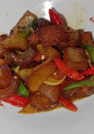 Foto resep Kikil/Cecek Tumis Cabe