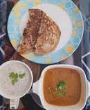 Multigrain and pumpkin uttapa