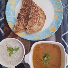 A picture of Multigrain and pumpkin uttapa.