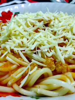 Foto resep Spageti saus ayam