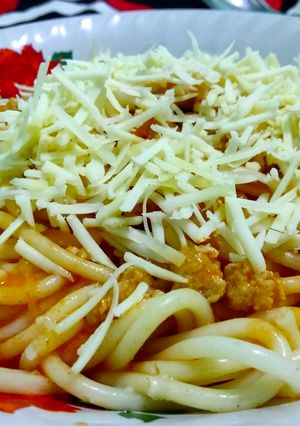 Foto resep Spageti saus ayam